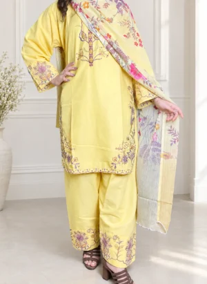 Noor-e-Gul 3PC Embroidered Suit