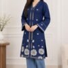 1 pcs Embroiderd Top