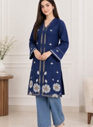 1 pcs Embroiderd Top