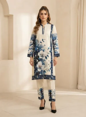 Floral Printed Suit