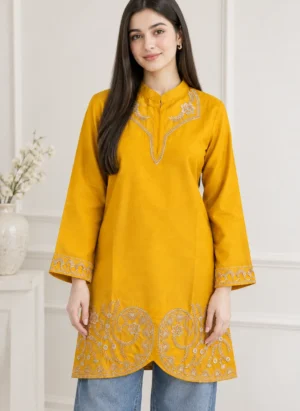 1 pcs Embroidered Top