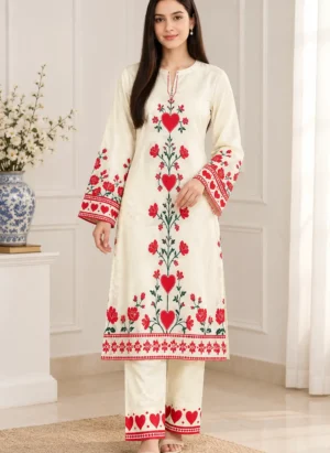 Heart printed Dress